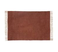 Atmosphera - Tapis Bota - Coton et Jute - Rose Terracotta - 120x170 cm