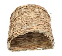 Tapis Cabane pour Lapin en Herbe de Prairie Lavable et Détachable | Respirant, Facile à Nettoyer, Forme de Lit, pour Repos et Jeu, Adapté aux Lapins et Chinchillas
