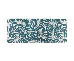 Tapis caoutchouc antidérapant MODERN 50x120 cm vert