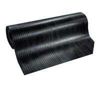 Tapis caoutchouc cannelé en rouleau 10 x 1,2 m