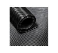 Tapis caoutchouc en rouleau - nervures fines - Epaisseur 3 mm - Largeur 70 cm