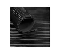 Tapis caoutchouc nervuré 6 mm - largeur 100 cm (par mètre linéaire)