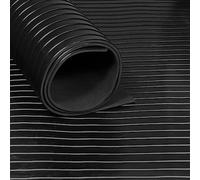Tapis caoutchouc nervuré 3 mm - largeur 100 cm (par mètre linéaire)