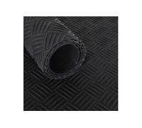 Tapis caoutchouc recyclé en rouleau - Larmé 3 mm - Largeur 120 cm