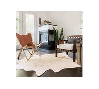 Tapis Carpette de Salon Moquette de Salon Carpette de Chambre à Coucher Moquette de Salle de Séjour Maison Intérieur Peau de Vache Véritable 150x170