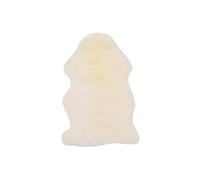 Tapis Carpette de Salon Moquette de Salon Carpette de Chambre à Coucher Moquette de Salle de Séjour Maison Intérieur Peau de Mouton 60x90 cm Blanc