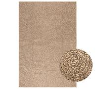 Tapis Carpette Moquette Salon Chambre Aspect Jute Intérieur et Extérieur vidaXL