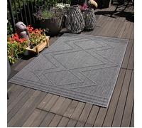 Tapis - CARPETTEX - Boho - 160 x 230 cm - 100% polypropylène - Résistant intérieur/extérieur