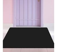 Tapis Chaise de Bureau 55 x 55 cm Antidérapant et Insonorisé Moderne Tapis Protection Sol Facile à Nettoyer pour Les Chaises de Jeu Ou de Bureau, Noir