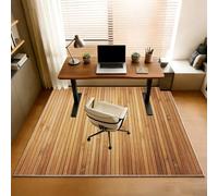 Tapis Chaise de Bureau AntidéRapant 100 x 120 cm, Tapis de Sol Bureau Tissu, Tapis de Protection pour Sols Durs, Tapis de Chaise Gaming, pour Chaise De Gaming Sol Fauteuil Parquet ProtèGe Carpet