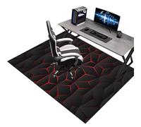 Tapis Chaise de Bureau Gaming, Tapis de Sol pour Fauteuil, Tapis de Sous-Chaise de Bureau, Antidérapant Tapis Protection Sol Chaise Bureau, Tapis de Sol pour Bureau Plancher de Bois 180 x 230 cm