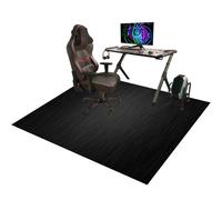 Tapis Chaise de Bureau Gaming, Tapis Protection Sol Chaise Bureau, Tapis de Sol Gamer, Tapis de Sol pour Fauteuil, Tapis de Sol Bureau Tissu, Tapis Antidérapant Sous Chaise de Bureau 160 x 180 cm