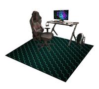 Tapis Chaise de Bureau Gaming, Tapis Protection Sol Chaise Bureau, Tapis de Sol Gamer, Tapis de Sol pour Fauteuil, Tapis de Sol Bureau Tissu, Tapis Antidérapant Sous Chaise de Bureau 90 x 140 cm