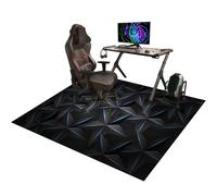 Tapis Chaise de Bureau Gaming, Tapis Protection Sol Chaise Bureau, Tapis de Sol Gamer, Tapis de Sol pour Fauteuil, Tapis de Sol Bureau Tissu, Tapis Antidérapant Sous Chaise de Bureau 130 x 150 cm