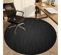 Tapis Chaise de Bureau, Tapis de Protection de Sol pour sous, Ronde Tapis Protège-Sol, Tapis Bureau Sol, Protection de Chaise de Bureau, Tapis de Sol Gaming, Tapis sous Chaise Bureau 100 cm