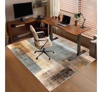 Tapis Chaise de Bureau, Tapis de Sol Bureau, Antidérapant Tapis Protection Sol Chaise Bureau, Protège Parquet Chaise roulettes pour Sols Durs, Tapis Fauteuil Bureau, Tapis Gaming Sol 180 x 200 cm