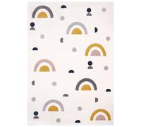 Tapis Chambre Enfant Arc En Ciel Mery Multicolore 140X200