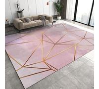 Tapis Chambre Rayures Géométriques Abstraites Ado Garcon Enfant Adulte,Tapis De Salon Bain Home Antiderapant 3D Décoration Tapis Poil Ras Flanelle Tout Doux 50 X 80 Cm /1269513719787