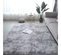Tapis Chambre Soft Tapis à Poils Interieur Maison Tapis pour Chambre Salon Couloir Moelleux Antidérapant Tapis, Tapis de Plancher Tapis Moderne Tapis Shaggy Tapis de Décoration (Gris Clair,160*230cm)