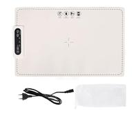 Tapis Chauffant Alimentaire 38 x 60 cm Plateau Chauffant Électrique en Silicone avec Contrôle de Température à 3 Vitesses 60-100 C pour Prise US 100-120V Tapis Chauffant