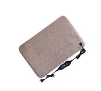 Tapis chauffant - Anthracite & Crème - Puissance réglable avec fonction minuterie et différentes tailles