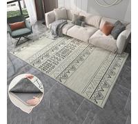 Tapis chauffant, avec température réglable et minuterie pour bureau, chambre et tapis de yoga, chauffe-pieds chauffants pour la maison, tapis chauffant de sécurité et de confort (beige, 160 cm x 240