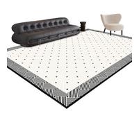 Tapis chauffant de sol, portable et pliable, en graphène, avec minuterie et température réglable, avec housse, idéal pour le yoga, le salon et les exercices à domicile(C,200x250cm)