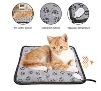 Tapis chauffant d'extérieur extra large pour animaux de compagnie, idéal pour les grands chiens et chats. Convient également pour une u