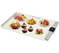 Tapis chauffant électrique 65*39cm Coussin chauffant pour aliments Portable Blanc