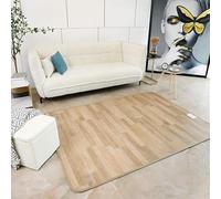 Tapis chauffant électrique coussin chauffant au sol en graphène tapis de sol chauffant chauffage rapide et tapis chauffant électrique imperméable pour chambre à coucher et salon(100x150cm)