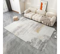 Tapis chauffant électrique en graphène, tapis chauffant, chauffe-pieds avec minuterie, thermostat réglable, coussin chauffant électrique pour salon, chambre à coucher(F,140x200cm)