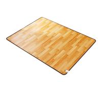 Tapis chauffant électrique en graphène, tapis chauffant électrique, chauffe-pieds, coussin chauffant électrique, chauffage au sol avec minuteries et réglage de chauffage(50x100CM)