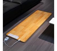 Tapis chauffant électrique en graphène, tapis chauffant pour sol avec minuterie, chauffage rapide, chauffe-pieds, chauffage d'intérieur, pour bureau et maison(B,100x150cm)
