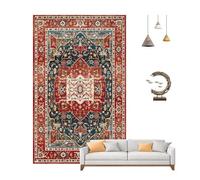 Tapis chauffant électrique en graphite avec thermostat et minuterie, idéal pour le salon, la chambre ou le bureau(A,19.6x31.5in)