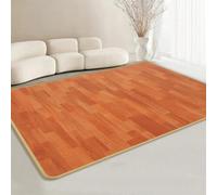 Tapis chauffant électrique, grand coussin chauffant pour animaux, tapis de sol chauffant à température réglable, chauffe-pieds imperméable pour yoga, pilates et exercices(B,150x150cm)