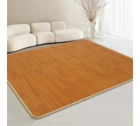 Tapis chauffant électrique, grand coussin chauffant pour animaux, tapis de sol chauffant à température réglable, chauffe-pieds imperméable pour yoga, pilates et exercices(C,100x150cm)
