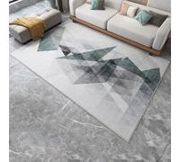Tapis chauffant électrique, lavable en machine, antidérapant, style vintage, grand tapis doux pour le salon, tapis lavable, pour la chambre et la salle à manger.(F,62.99x78.74in)
