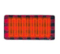 Tapis chauffant électrique - Pile 35,46x17,73 pouces 5 V | chauffé USB, siège thermique d'hiver | Accueil Camping Jardin BBQ Bureau Appartement École Voiture Intérieur