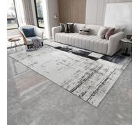 Tapis chauffant électrique, portable avec température réglable, tapis chauffant en cristal de carbone pour la maison, le salon, le bureau, le yoga (140 x 200 cm)