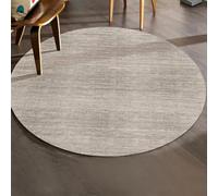 Tapis chauffant électrique rond de 120 cm avec détecteur de présence et température réglable, idéal pour la chambre, le salon et les animaux de compagnie(A)