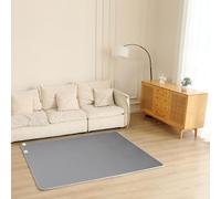 Tapis chauffant électrique - Tapis chauffant en graphène avec surface en PVC imperméable - Idéal pour l'intérieur - Chauffe-pieds pour le bureau ou la maison