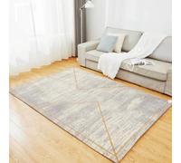 Tapis chauffant électrique, tapis de sol chauffant portable, chauffe-pieds chauffant avec minuterie, chauffage d'intérieur pour grand salon ou chambre à coucher(I,70.87x78.74in)