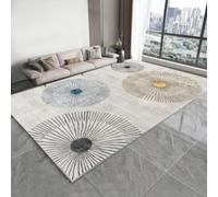Tapis chauffant électrique, tapis de sol chauffant portable, chauffe-pieds chauffant avec minuterie, chauffage d'intérieur pour grand salon ou chambre à coucher(H,47.24x70.87in)