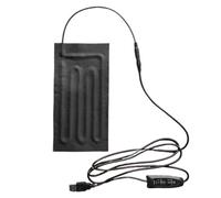 Tapis chauffant en fibre de carbone - Tapis chauffant USB en tissu pour le dos, température réglable | Thermotrous électriques 5 V 2 A, chauffe- légers, accessoire gilet portable
