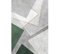 Tapis Chauffant en Graphène - Chauffage Rapide, 4 Niveaux de Température, Minuterie 12H, Étanche et Économe en Énergie pour Maison, Bureau, Chambre(014,48 * 79in/120 * 200cm)