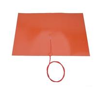 Tapis chauffant en silicone 400 x 600 mm 220 V 1000 W pour imprimante 3D, chauffage rapide avec répartition uniforme de la chaleur, ultra fin 1,5 mm