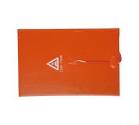 Tapis chauffant en silicone pour tapis chauffant en caoutchouc de 200 x 300 mm avec support, tapis de lit chauffant rapide 220 V 750 W pour projets de bricolage