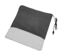 Tapis Chauffant For Les Pieds Sous Le Bureau, Rechargeable Par USB En Peluche Douce, Pochette Chauffante For Les Pieds