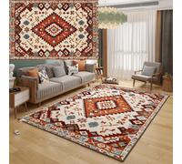 Tapis chauffant infrarouge, chauffage électrique, chauffage rapide, protection de sécurité, chauffe-pieds électriques, idéal pour salon, chambre à coucher, bureau(B,140 * 200cm)