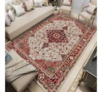 Tapis chauffant, lavable en machine, chauffage au sol avec minuterie et chauffe-pieds pour salon, chambre à coucher, bureau, toutes saisons(B,60x110cm)